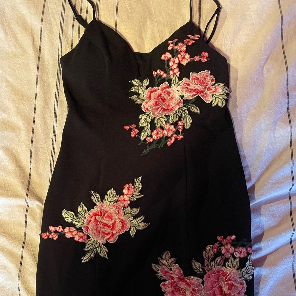 Floral Fitted Dress